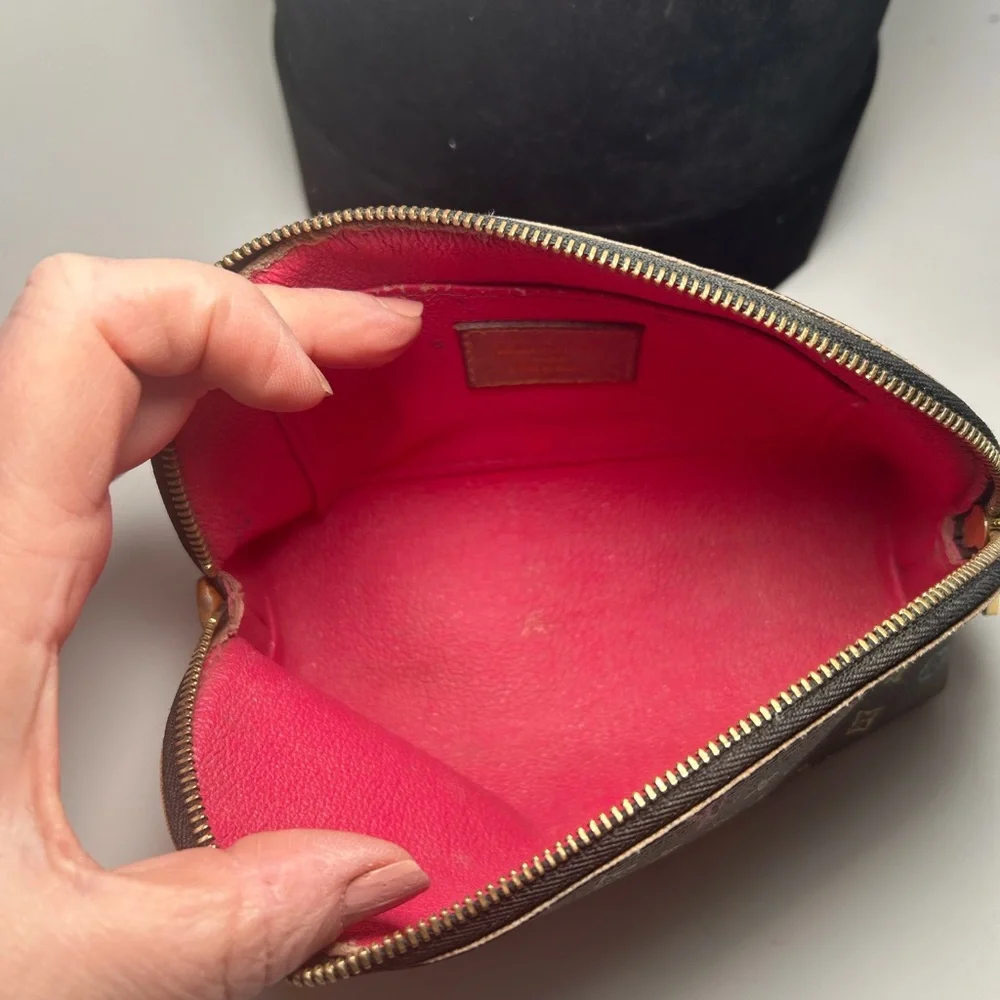 Louis Vuitton Takashi Murakami Black Multicolore Monogram w/Hot Pink Interior